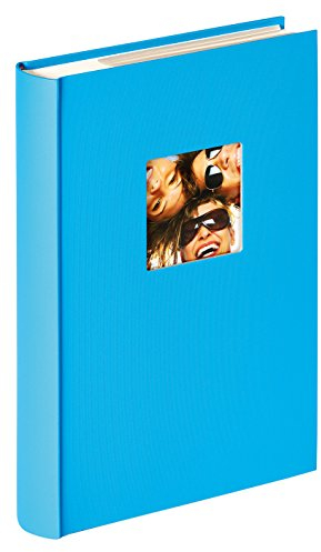walther design Fotoalbum oceanblau 300 Fotos 10 x 15 cm Memo-Einsteckalbum mit Cover-Ausstanzung, Fun ME-111-U