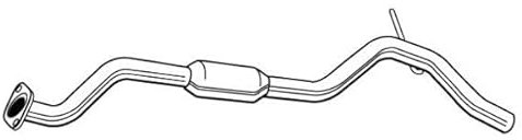 VEGAZ HUR-114 Endschalldämpfer Endtopf Hinten 1380mm
