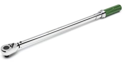 SATA 1/2-Zoll-Antrieb, verstellbarer Drehmomentschlüssel mit Stahlkonstruktion, 60-340 Nm, Doppelskala und Aufbewahrungskoffer – T96313SC