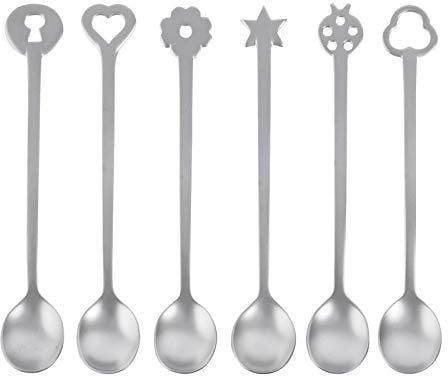 SAMBONET Set 6 Cucchiaini Party Portafort. Living Inox Antique 52649C22