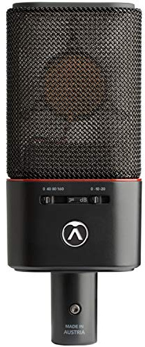 Austrian Audio OC18-STUDIO-SET, OC18 Microphone, Spider Mount, Mic Clip, Windshield, Case