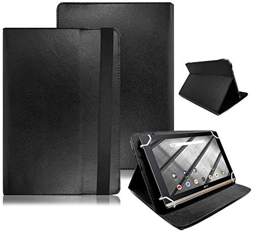 10 Inch Tablet Case Cover - Universal Leather Stand Protective Folio Case Fits for ALL 10 Inch & 10.1 Inch Tablets