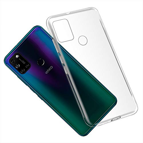 Schutzhülle für Wiko View 5 - Durchsichtig | 6.55 Dünne stoßfeste Bumper-Rückseite, kratzfeste flexible TPU-Schale, grifffreundlich