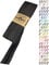 Sandras-Bastelladen Schrägband/Einfassband Baumwolle Uni gefalzt 5m x 20mm 001-Anthrazit