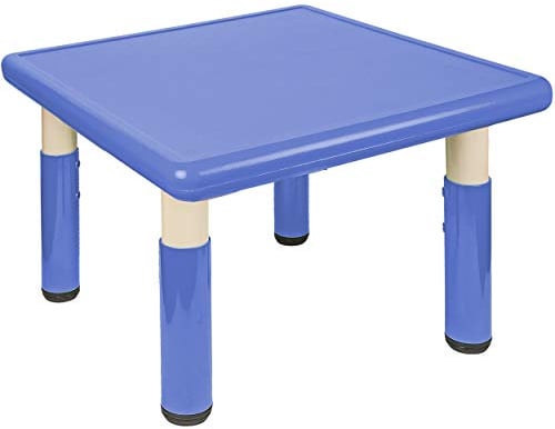 alles-meine.de GmbH Tisch & Stühle Sitzgruppe Artikel & Farbe frei wählbar Tisch/Kindertisch - mitwachsend - Größen & Farbwahl - 1 bis 8 Jahre - blau - Plastik - für INNE..