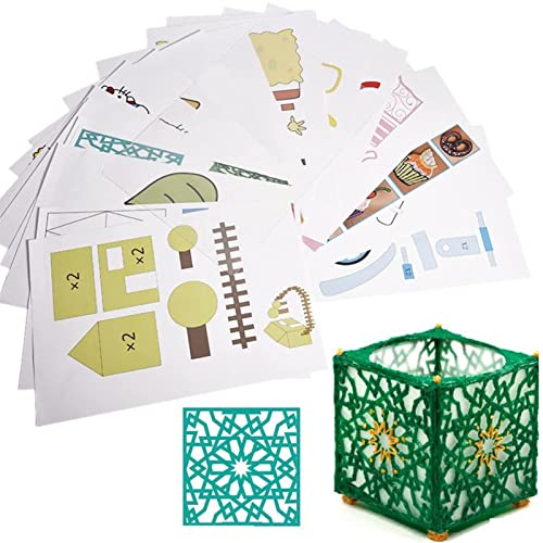 Papel de Plantilla para Bolígrafo 3D, 20 Piezas de Papel de Impresión de Bolígrafo 3D para Pintura, Plantilla de Grafiti, 40 Patrones de Dibujos Animados, Kit de 250 Mm X 170 Mm para Niños, Bricolaje,