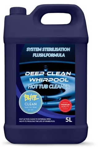Whirlpool Hot Tub Cleaner Internal Pipe Full System Cleanser Spa Bath Flush Removes Oil, Soap, Smell, Biofilm, Dirt & Limescale Remover Up to 100 Cleans - Rapid Deep Clean Of Internal Pipes Whirl Pool