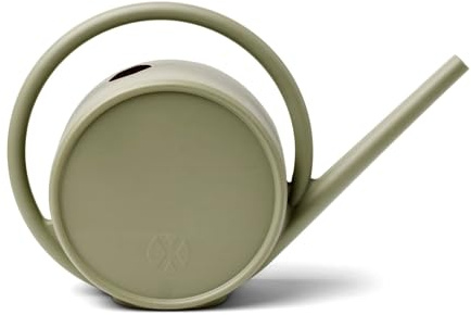 Xala - Gießkanne Matcha 4L - 44x11x29 - Olivgrau - Für den Innen- und Außeneinsatz - Bruchfest - Leichtgewicht