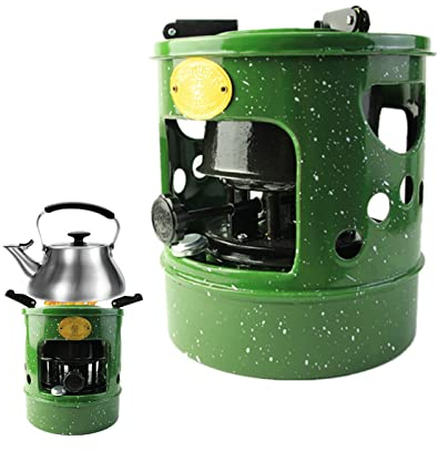 SJASD Poêle À Pétrole 1,5 L/3 L, Réchaud à kérosène intérieur Portable, Mini Chauffage au kérosène, Chauffage à pétrole avec 10 mèches/12 mèches, Chauffage Mobile À Pétrole sans électricité