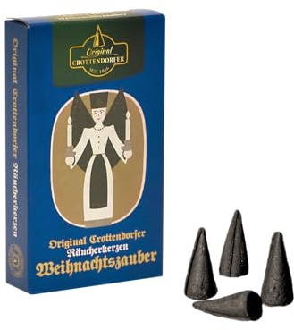 Katia - Crottendorfer Räucherkerzen - Duft: Weihnachtszauber - 24 Stk. à 24 Stück - 1 Packung