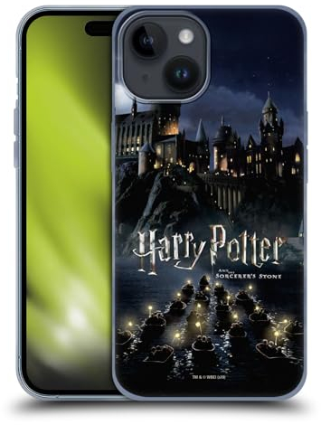 Head Case Designs Offizielle Harry Potter Burg Sorcerer's Stone II Soft Gel Handyhülle Hülle kompatibel mit Apple iPhone 15