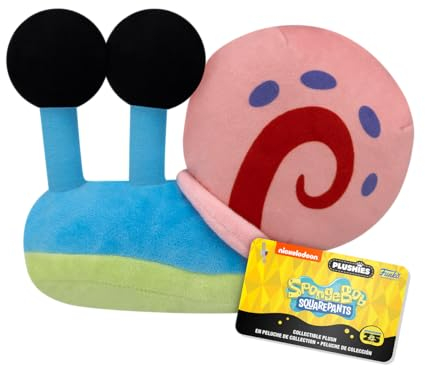 Funko Pop! Plush: Spongebob Squarepants 25th - Gary - Plüschtier - Geschenkidee Zum Geburtstag - Offizielle Handelswaren - Gefüllt Plüschtiere Für Kinder und Erwachsene - Ideal Für TV Fans