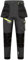 Men's Aviator Softshell Waterproof Cargo Workwear Trousers with Knee Pad Pockets Grey