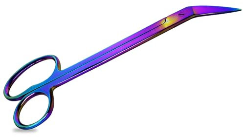 Long Handled Toenail Clippers for Thick Nails, 7.5 Angled Tip Long Handled Nail Scissors for Toenails, Heavy Duty Long Handled Toenail Scissors for Thick Nails, Podiatry Tools for Elderly, Back Pain