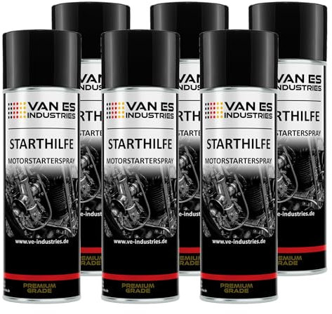 6X Starthilfe Spray 400ml Motorstarter Start Pilot Starterspray Kaltstarthilfe