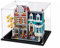 Transparente Acryl-Displaybox für Lego 10270 Buchladen-Modell im europäischen Stil, staubdichte Aufbewahrungsbox (Modell nicht im Lieferumfang enthalten) (2 mm)