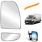 Spiegelglas Ersatz für Ducato Jumper Boxer Movano C 2006-2023 Beheizbar Konvex Ersatzspiegelglas Außenspiegel Glas Fahrerseite Asphärisch Rückspiegelglas Umkehrlinse Rückfahrglas Spiegel(Rechts)