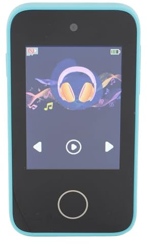 Digital Camera, MP3 Player with 48MP 1080P Dual Camera, Music Player with 2.8 Inch IPS Touchscreen Autofocus Compact Video Camera, Compact Video Camera for Birthday Gifts