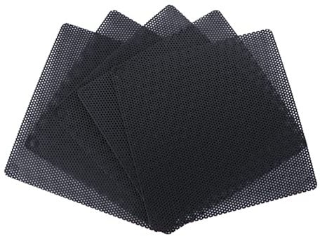 SECFOU 20pcs Fan Grill Dust Filter Pc Mesh Computer Dust Filter Pvc Fan Strainer