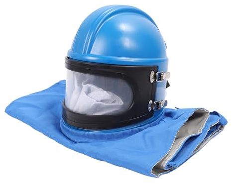 Sandstrahler-Helm, Sicherer Sandstrahler-Helm mit Luftzufuhr, Sandstrahler-Helm mit Luftzufuhr, Sandstrahler-Luftversorgung, Sicherheits-Sandstrahl-Haubenschutz Zum Sandstrahlen