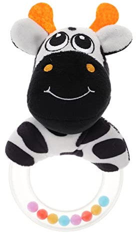 Vaguelly Hand Hoop Baby Ring Plush Animal Shaker Gentle Material Perfect for Outdoor and Indoor Play Enhance Baby's Sensory Experience