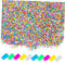 Warmhm Pcs Polymer Clay Slices Diy Bracelet Kit Holes for Rope Fashion Accessory Jewelry Sprinkles