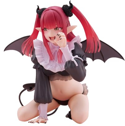 DEXSHUN Kitagawa Marin Figur Anime Figuren Marin Liz Kniestellung Modellfigur Niedliche Cartoon Statue PVC Modell Dekoration Sammlerstück Geschenk 10cm