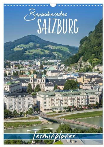 Bezauberndes SALZBURG/Terminplaner (Wandkalender 2026 DIN A3 hoch), CALVENDO Monatskalender: Eine Reise durch die Zeit (CALVENDO Orte)