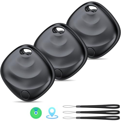 Hoxe Tracker Tags-3 Pack (iOS Only), Smart Tag Key Finder for Bag, Luggage