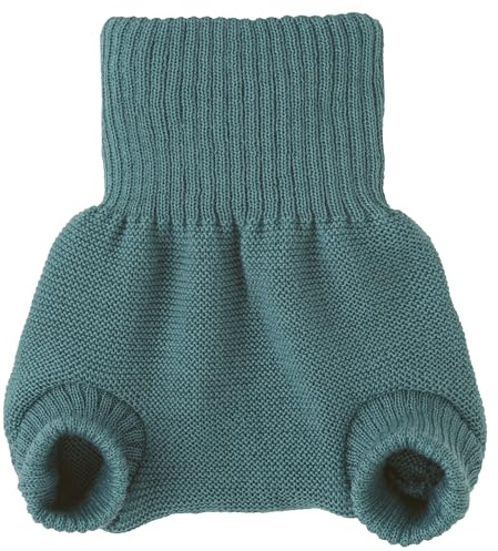 Disana WOLLWINDELHOSE, 100% Bio-Merinowolle GOTS, IVN Best | Newborn Neugeborene Baby Kleinkind, Kind Unisex | Baby Erstausstattung | Made in Germany