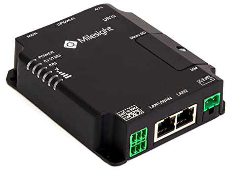 Router industrial 4G LTE Cat 4 con WiFi 4, Dual SIM, 2 x Ethernet, RS232, VPN, -40°/+70°C, gestión remota