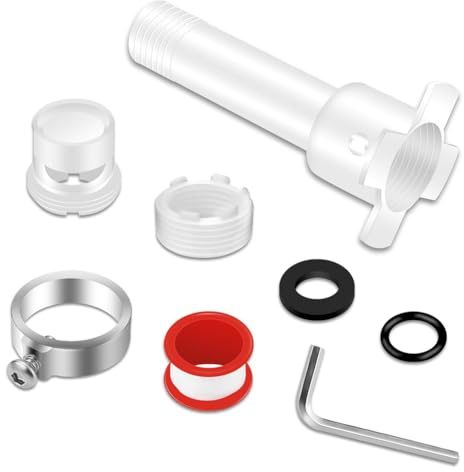 Hipzeepo Tub Spout Adapter Tub Spout Diverter Repair Kit Badewannenarmatur Auslaufadapter Badewannenumleitungsreparatursatz