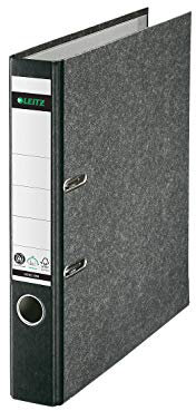Leitz hochwertiger Ordner 180°, schmal | 20er Pack, Schwarz , 1