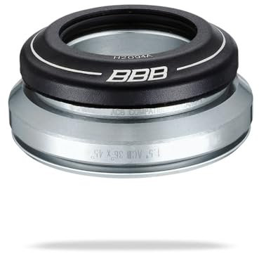 BHP-46 Headset Tapered 1.1/8-1.5 8mm CrMo 1.1/8-1.5 Zwart