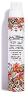 Poo-Pourri Before-You-Go Vaporisateur pour toilettes Hibiscus tropical, format voyage 10 ml – Hibiscus, abricot et agrumes