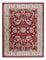Carpeto Orientteppich Teppich Rot 140 x 200 cm Ornamente Muster Emirat Kollektion