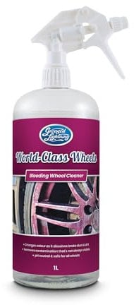 Greased Lightning World-Class Wheels Premium Wheel Cleaner - High-Performance Deep Clean for All Vehicle Wheels and Alloys – 1 Litre