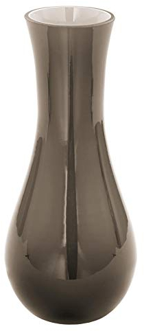 Fink UNO Glasvase Opalglas grau Höhe 15 cm Durchmesser 6 8 cm 115155