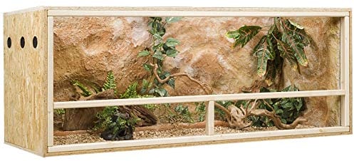 OSB Terrarium, Holzterrarium 150x60x60 cm mit Seitenbelüftung
