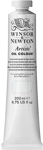 Winsor & Newton Artists' Oil Paint, 200ml Tube, Underpainting White
