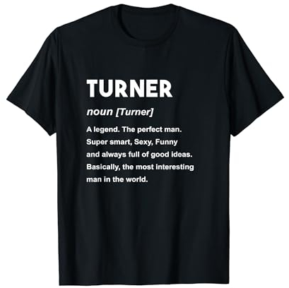 Turner Name Shirt | Turner T-Shirt