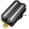 Artec HXTN Super Power Dual Hot Rail Ceramic Micro Humbucker Chevalet 16,8K pour Guitare électrique, Noir