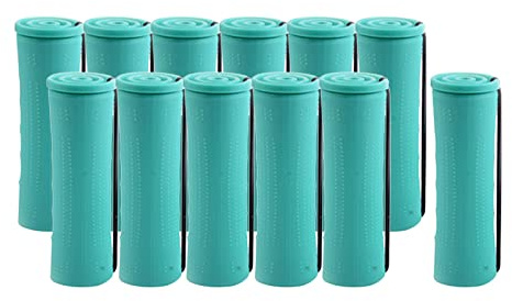 Lot de 12 tiges de permanente ondulées bouclées pour femmes et filles 2,5 cm, 12 pièces de 2,5 cm