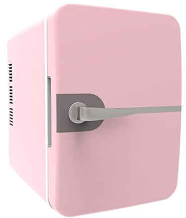 Sharplace Mini réfrigérateur thermoélectrique 6l, Alimentation USB, Refroidisseur et réchauffeur de Boissons, pour Bar, Camping, Maison, Camping-Car, plongée, Rose