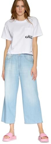 Gang Carol Culotte Pant (DE/NL/SE/PL, Bundweite, 32, Regular, Regular, Crystel Lightblue Wash)