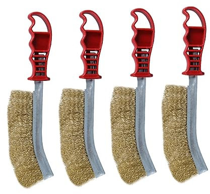 Parliky 4pezzi Spazzola Barbecue Resistente All Usura Spazzola Grill Per Pulizia Facile E Veloce Accessorio Multi-funzione Per Forni Da Campeggio