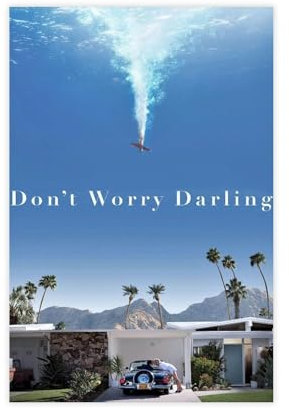 biegzc Filmposter Don't Worry Darling (2022), Leinwand, Schlafzimmer, Dekoration, Landschaft, Büro, Raumdekoration, Geschenk, 20 x 30 cm