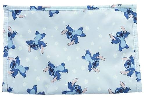 Disney Stitch - Trousse de Toilette Lilo & Stitch Enfant - Design Fun et Coloré - Fermeture Éclair Solide - Idéale pour Voyage, École ou Salle de Bain - Produit Officiel Disney - Format Pratique