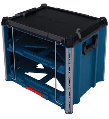 Bosch Professional L-BOXX Contractor Rack 2 | L-BOXX Contractor Rack 2 zur einfachen Aufbewahrung von zwei L-BOXX Standardkoffern L-BOXX Contractor Regal 2
