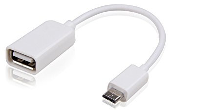 SATKIT Cable USB OTG Micro USB Macho - USB Hembra 10 cm